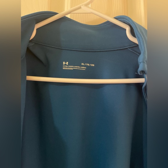 Blue under armour zip-up - Picture 3 of 3